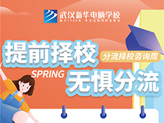 中考萬一考砸了怎么辦？提前擇校，無懼分流，武漢新華擇校咨詢周來啦！